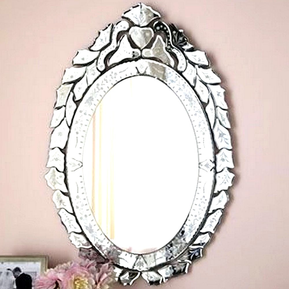 Serene Scroll Round Mirror Serene Scroll Round Mirror